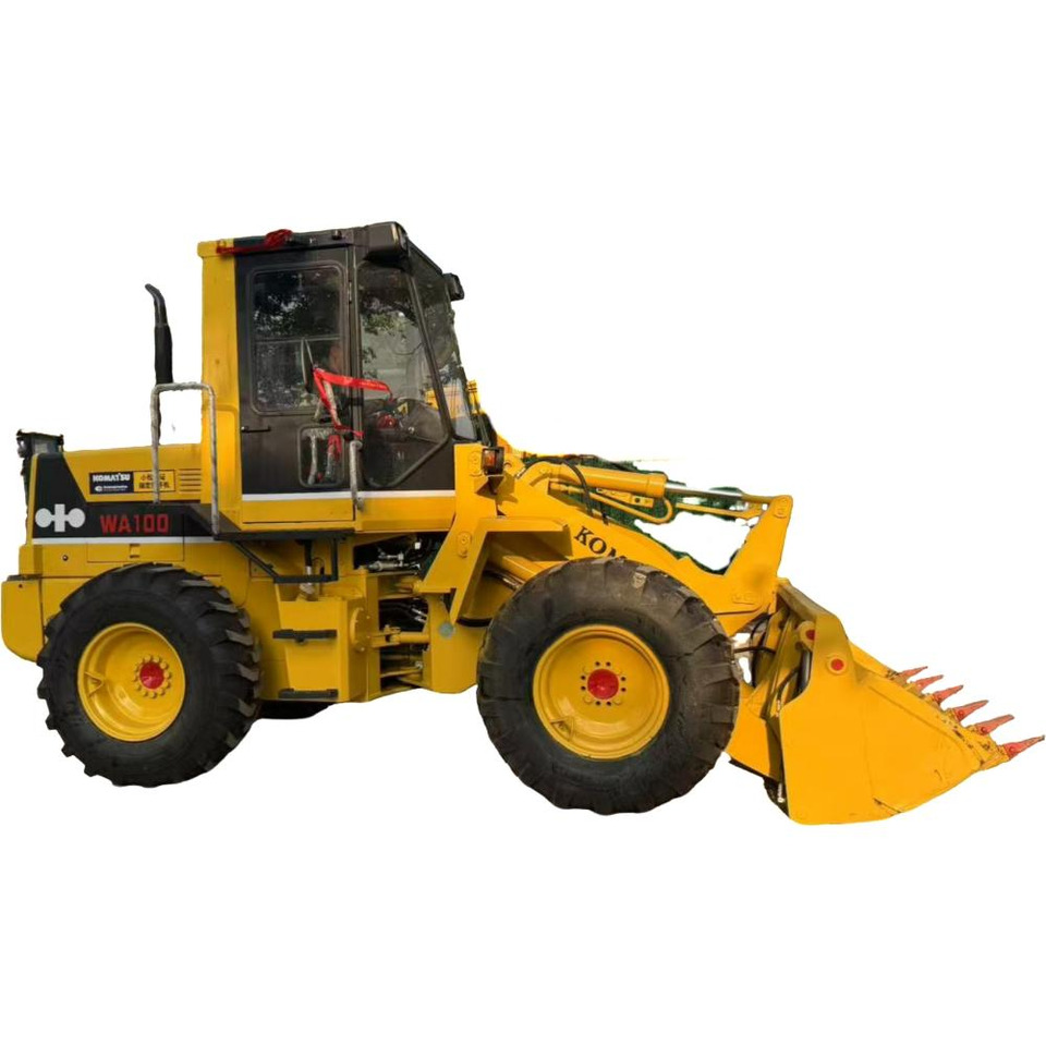 Komatsu WA100 - Chargeuse sur pneus: photos 1 Komatsu WA100 - Chargeuse sur pneus: photos 1