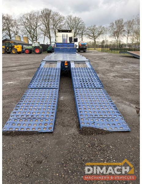 Broshuis Lowloader tieflader 3 assen leaf spring, laadklep - Semi-remorque surbaissé: photos 3 Broshuis Lowloader tieflader 3 assen leaf spring, laadklep - Semi-remorque surbaissé: photos 3