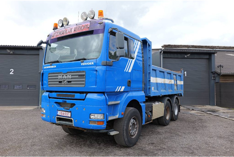 MAN TGA 440 6x4 kipper fifth wheel euro4 - Camion benne: photos 1 MAN TGA 440 6x4 kipper fifth wheel euro4 - Camion benne: photos 1
