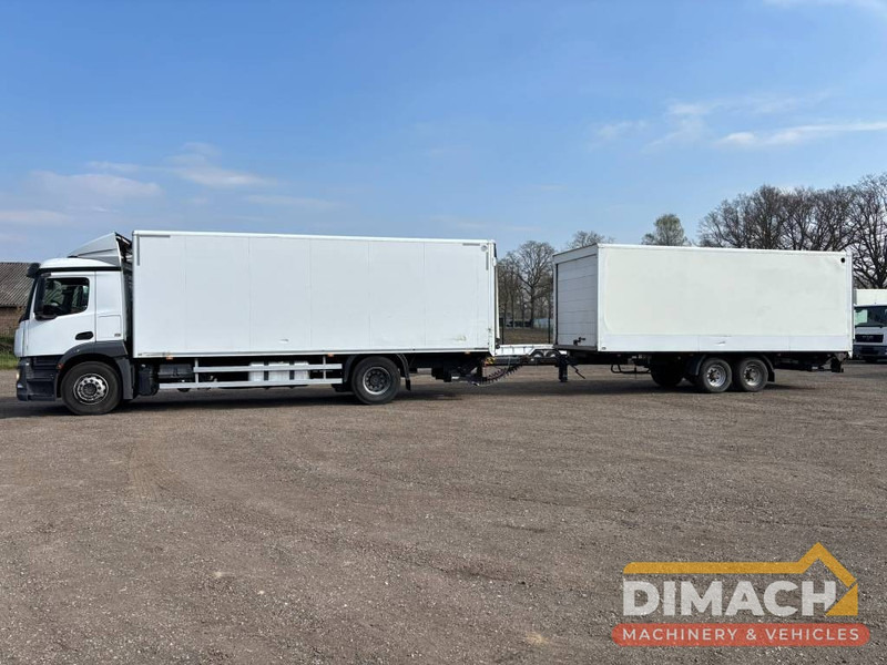 Mercedes-Benz Actros 1833 4x2 - aanhanger koffer, Euro 6 - Camion fourgon: photos 1 Mercedes-Benz Actros 1833 4x2 - aanhanger koffer, Euro 6 - Camion fourgon: photos 1