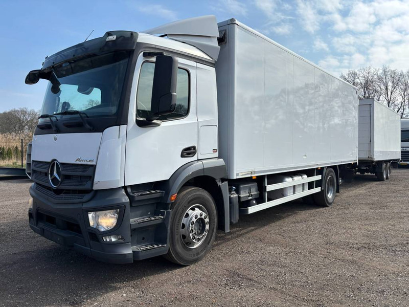 Mercedes-Benz Antos 1833 Euro6 4x2 + anhanger koffer - Camion fourgon: photos 3 Mercedes-Benz Antos 1833 Euro6 4x2 + anhanger koffer - Camion fourgon: photos 3