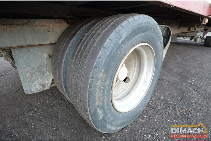 Semi-remorque plateau Van Hool ONBEKEND Platte kar snelverkeer - luchtremmen - 770x246cm plateau afmetingen: photos 12