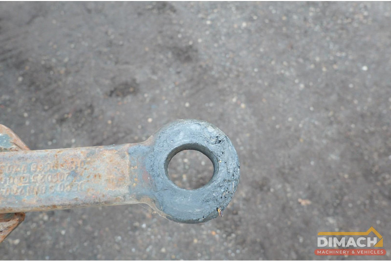 Semi-remorque plateau Van Hool ONBEKEND Platte kar snelverkeer - luchtremmen - 770x246cm plateau afmetingen: photos 8