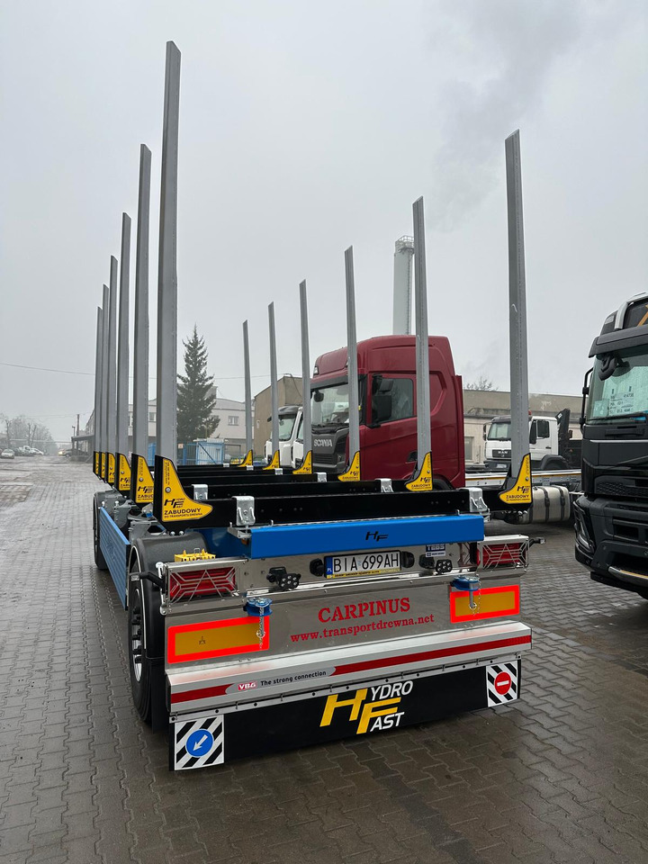 Hydrofast Przyczepa 2 osiowa do drewna stosowego HFP2/2-axle timber trailer HFP2 - Remorque grumier: photos 2 Hydrofast Przyczepa 2 osiowa do drewna stosowego HFP2/2-axle timber trailer HFP2 - Remorque grumier: photos 2