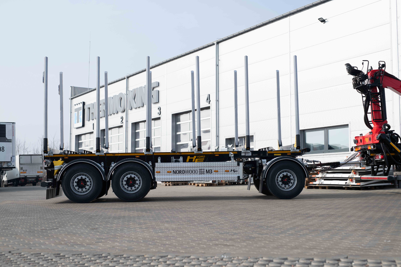 Hydrofast Przyczepa 3 - osiowa / 3 axles trailer for timber transport / 3 Achsen Anhänger für Holztransport - Remorque grumier: photos 4 Hydrofast Przyczepa 3 - osiowa / 3 axles trailer for timber transport / 3 Achsen Anhänger für Holztransport - Remorque grumier: photos 4