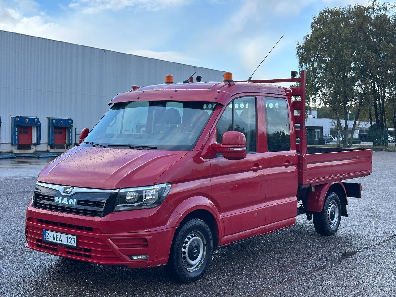 MAN TGE - Véhicule utilitaire plateau baché, Utilitaire double cabine: photos 1 MAN TGE - Véhicule utilitaire plateau baché, Utilitaire double cabine: photos 1