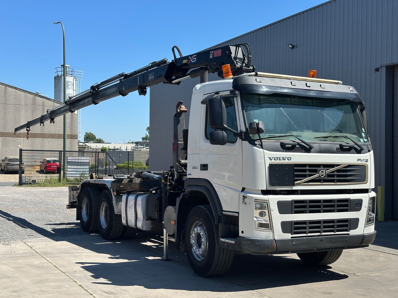 Volvo FM12 380 Hiab 144E-3 - Camion ampliroll: photos 2 Volvo FM12 380 Hiab 144E-3 - Camion ampliroll: photos 2