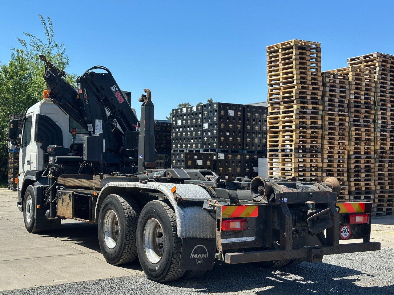 Volvo FM12 380 Hiab 144E-3 - Camion ampliroll: photos 5 Volvo FM12 380 Hiab 144E-3 - Camion ampliroll: photos 5