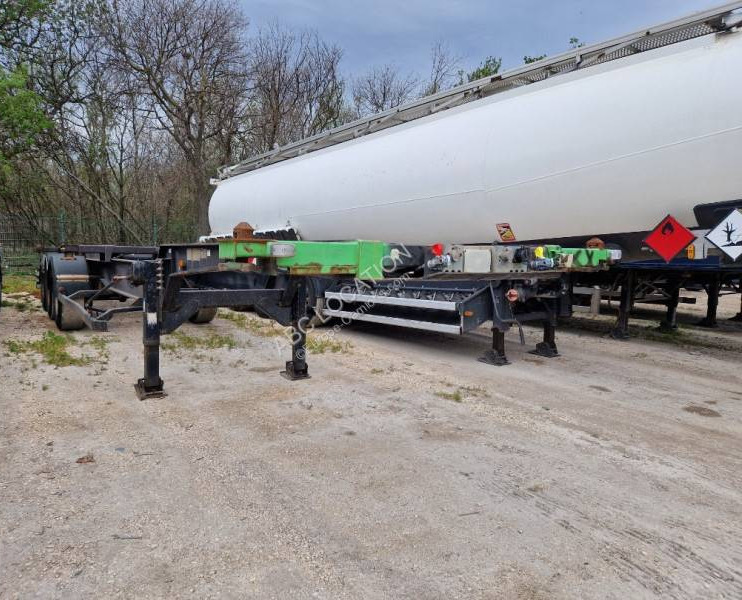 Asca - Semi-remorque porte-conteneur/ Caisse mobile: photos 1 Asca - Semi-remorque porte-conteneur/ Caisse mobile: photos 1