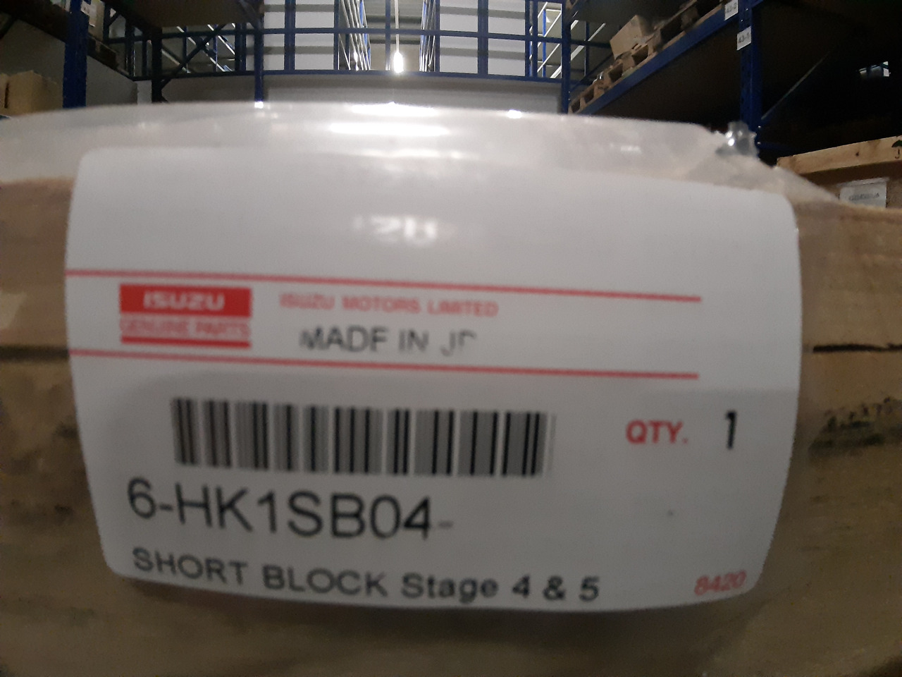 Isuzu ** NEW ** Short block 6HK1 stage 4 & 5 - Bloc-cylindres pour Pelle: photos 1 Isuzu ** NEW ** Short block 6HK1 stage 4 & 5 - Bloc-cylindres pour Pelle: photos 1
