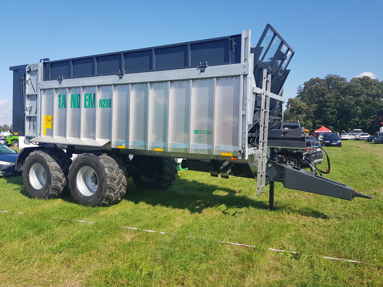 Epandeur à fumier neuf Auto-Agro Miststreuer / Manure spreader / Epandeur à fumier / Rimorchio spandiconcime / Abonadora / Разбрасыватель органических удобрений / Rozrzutnik obornika Tandem N268: photos 20