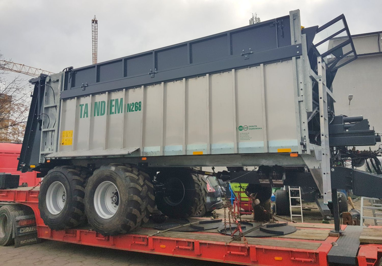 Epandeur à fumier neuf Auto-Agro Miststreuer / Manure spreader / Epandeur à fumier / Rimorchio spandiconcime / Abonadora / Разбрасыватель органических удобрений / Rozrzutnik obornika Tandem N268: photos 38