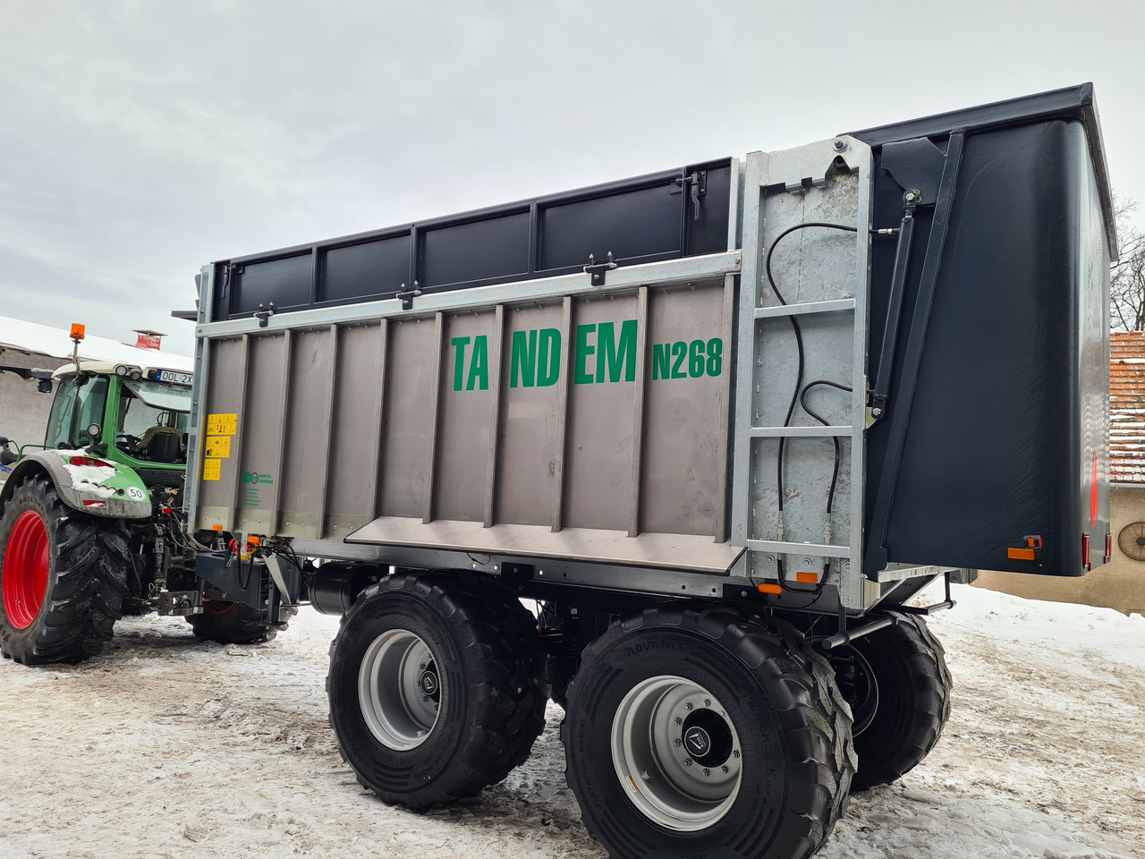 Epandeur à fumier neuf Auto-Agro Miststreuer / Manure spreader / Epandeur à fumier / Rimorchio spandiconcime / Abonadora / Разбрасыватель органических удобрений / Rozrzutnik obornika Tandem N268: photos 25
