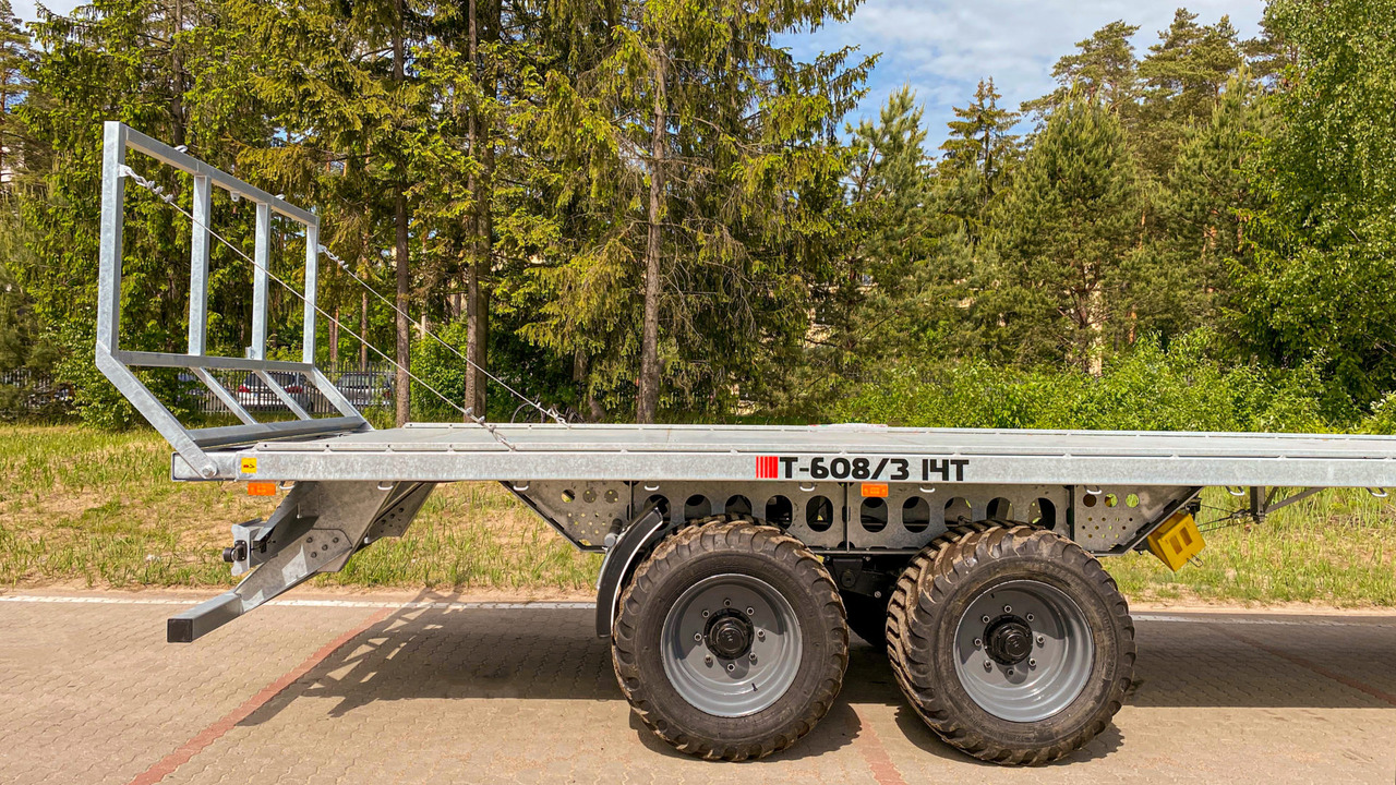 Cynkomet Ballentransportwagen / Bale platform / Remorque pour balles / Rimorchio per balle / Przyczepa do przewozu bel - Remorque plateau agricole: photos 2 Cynkomet Ballentransportwagen / Bale platform / Remorque pour balles / Rimorchio per balle / Przyczepa do przewozu bel - Remorque plateau agricole: photos 2