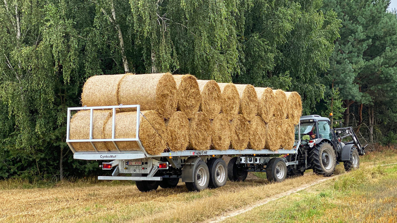 Cynkomet Ballentransportwagen / Bale platform / Remorque pour balles / Rimorchio per balle / Przyczepa do przewozu bel - Remorque plateau agricole: photos 5 Cynkomet Ballentransportwagen / Bale platform / Remorque pour balles / Rimorchio per balle / Przyczepa do przewozu bel - Remorque plateau agricole: photos 5