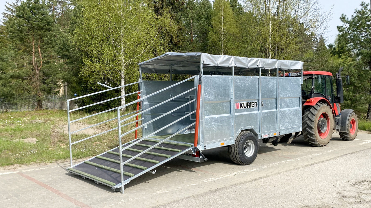 Cynkomet Viehanhänger / Livestock trailer / Remorque bétaillère / Remolque ganadero / Rimorchio per bestiame / Прицеп для перевозки животных / Przyczepa do przewozu zwierząt - Remorque bétaillère: photos 1 Cynkomet Viehanhänger / Livestock trailer / Remorque bétaillère / Remolque ganadero / Rimorchio per bestiame / Прицеп для перевозки животных / Przyczepa do przewozu zwierząt - Remorque bétaillère: photos 1