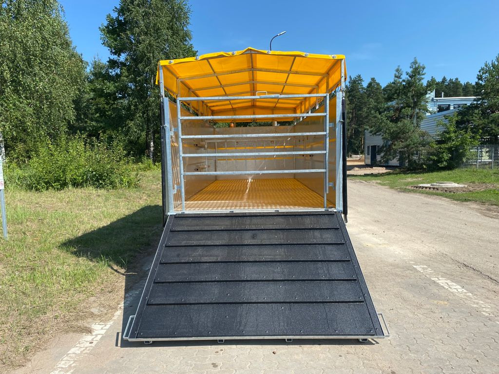 Remorque bétaillère neuf Cynkomet Viehanhänger / Livestock trailer / Remorque bétaillère / Rimorchio per bestiame / Rimorchio per bestiame /Прицеп для перевозки животных / Przyczepa do przewozu zwierząt: photos 7