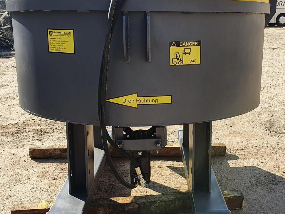 DC Betonmischer / Hydraulic concrete mixer / Malaxeur à béton hydraulique / Betoniera / Бетономешалка с гидравлическим приводом / Betoniarka hydrauliczna 1000 l - Bétonnière: photos 2 DC Betonmischer / Hydraulic concrete mixer / Malaxeur à béton hydraulique / Betoniera / Бетономешалка с гидравлическим приводом / Betoniarka hydrauliczna 1000 l - Bétonnière: photos 2