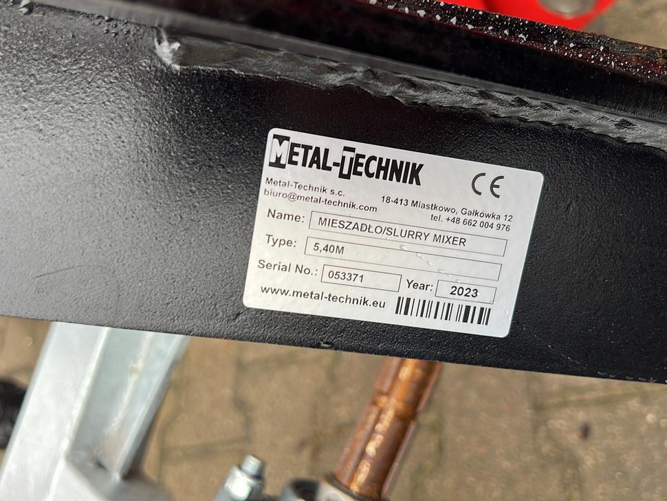 METAL-TECHNIK Güllermixer / Slurry agitator / Agitateur de lisier / Miscelatore / Смеситель жидкого удобрения / Mieszadło do gnojowicy 5,4 m - Epandeurs: photos 4 METAL-TECHNIK Güllermixer / Slurry agitator / Agitateur de lisier / Miscelatore / Смеситель жидкого удобрения / Mieszadło do gnojowicy 5,4 m - Epandeurs: photos 4