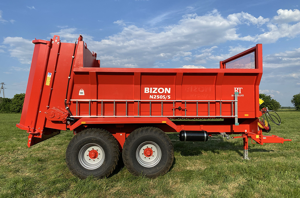 Roltrans Miststreuer / Manure spreader / Epandeur à fumier / Spandiletame / Разбрасыватель органических удобрений / Rozrzutnik obornika N250S/5 10 t - Epandeur à fumier: photos 3 Roltrans Miststreuer / Manure spreader / Epandeur à fumier / Spandiletame / Разбрасыватель органических удобрений / Rozrzutnik obornika N250S/5 10 t - Epandeur à fumier: photos 3
