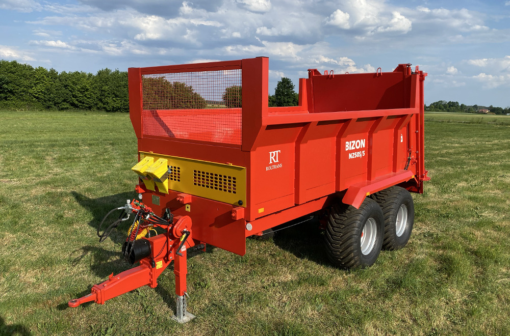 Roltrans Miststreuer / Manure spreader / Epandeur à fumier / Spandiletame / Разбрасыватель органических удобрений / Rozrzutnik obornika N250S/5 10 t - Epandeur à fumier: photos 1 Roltrans Miststreuer / Manure spreader / Epandeur à fumier / Spandiletame / Разбрасыватель органических удобрений / Rozrzutnik obornika N250S/5 10 t - Epandeur à fumier: photos 1