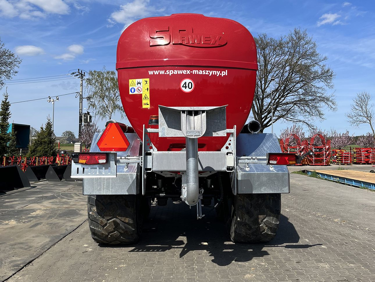 Spawex Gülletankwagen / Slurry tanker / Epandeur à lisier / Cisterna para purines / Сisterna per liquami / Wóz asenizacyjny 22 000 l - Epandeurs: photos 3 Spawex Gülletankwagen / Slurry tanker / Epandeur à lisier / Cisterna para purines / Сisterna per liquami / Wóz asenizacyjny 22 000 l - Epandeurs: photos 3