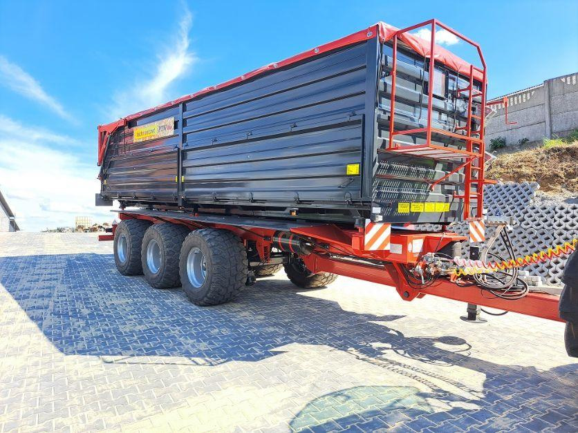 Techmont Anhänger / Trailer / Remorque / Rimorchio / Прицеп / Przyczepa tridem PTW 21 t - Benne agricole: photos 3 Techmont Anhänger / Trailer / Remorque / Rimorchio / Прицеп / Przyczepa tridem PTW 21 t - Benne agricole: photos 3