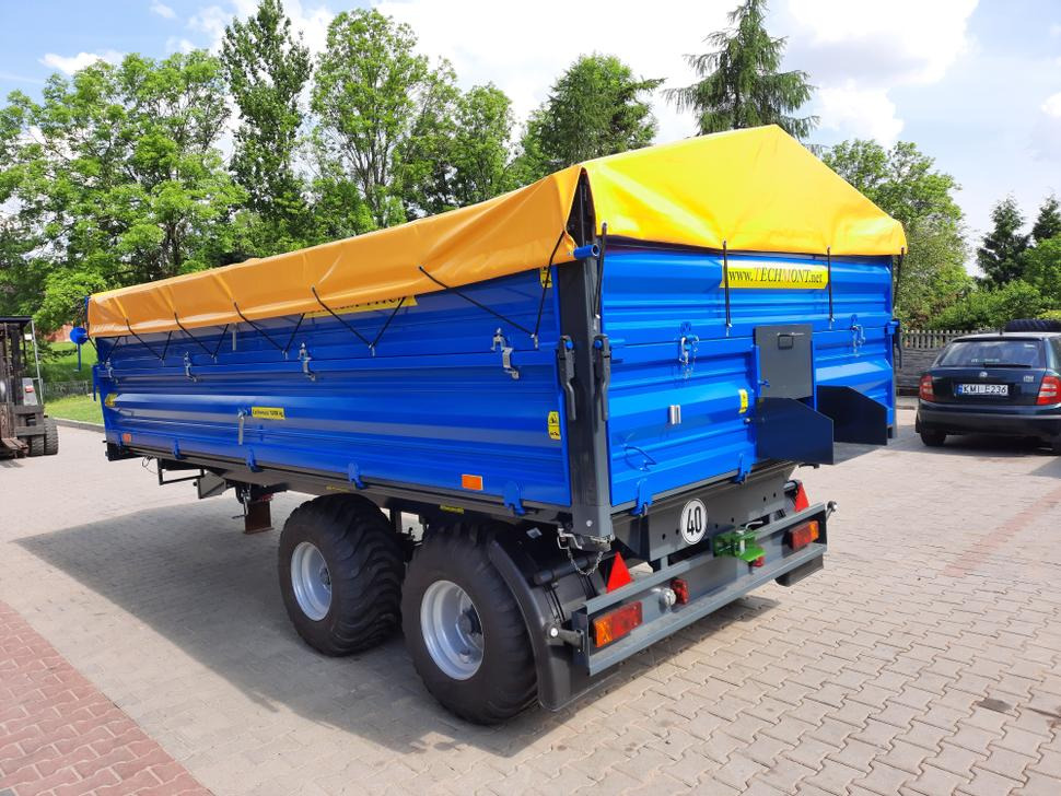 Techmont Anhänger / Trailer / Remorque / Rimorchio / Прицеп двухосный тандем / Przyczepa tandem PTTCW 310 10 t - Benne agricole: photos 5 Techmont Anhänger / Trailer / Remorque / Rimorchio / Прицеп двухосный тандем / Przyczepa tandem PTTCW 310 10 t - Benne agricole: photos 5