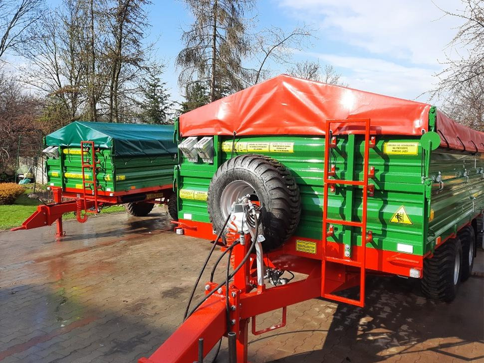 Techmont Anhänger / Trailer / Remorque / Rimorchio / Прицеп двухосный тандем / Przyczepa tandem PTTCW 310 10 t - Benne agricole: photos 2 Techmont Anhänger / Trailer / Remorque / Rimorchio / Прицеп двухосный тандем / Przyczepa tandem PTTCW 310 10 t - Benne agricole: photos 2