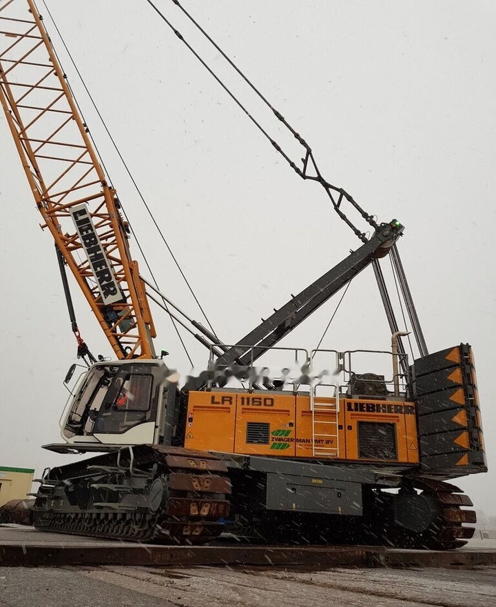 Liebherr LR 1160 - Grue sur chenilles: photos 1 Liebherr LR 1160 - Grue sur chenilles: photos 1