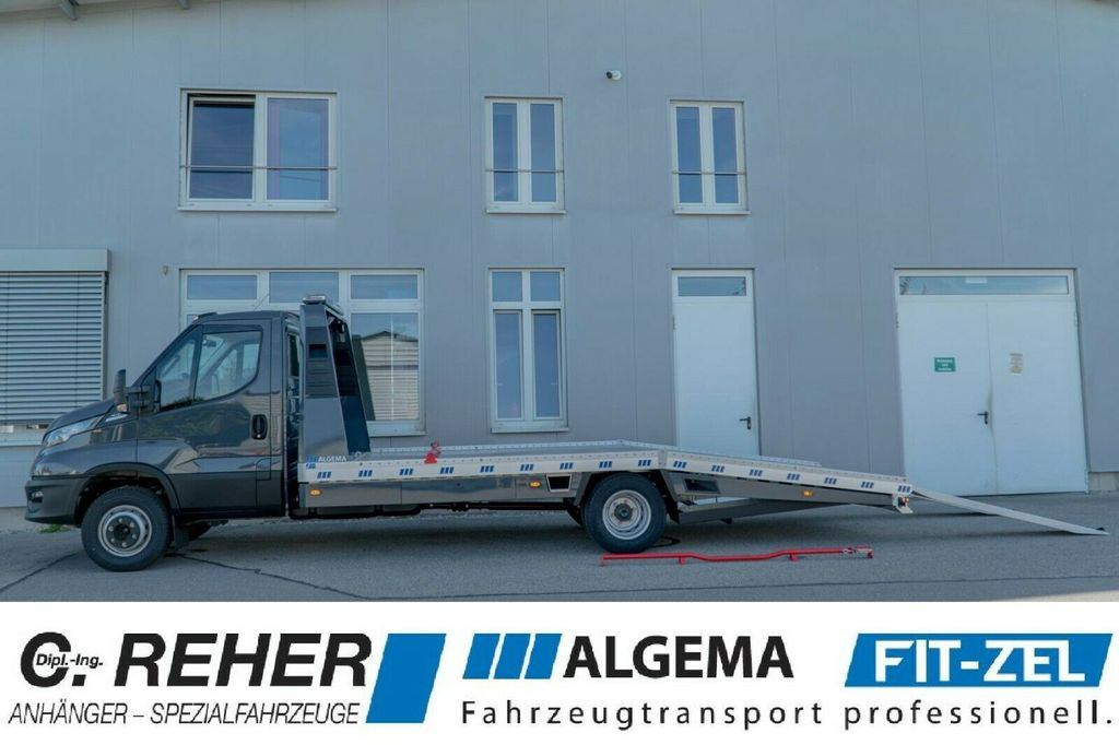 Algema IVECO Daily 70 & ALGEMA Festplateau 2 (3,5to NL) - Camion porte-voitures, Véhicule utilitaire: photos 1 Algema IVECO Daily 70 & ALGEMA Festplateau 2 (3,5to NL) - Camion porte-voitures, Véhicule utilitaire: photos 1