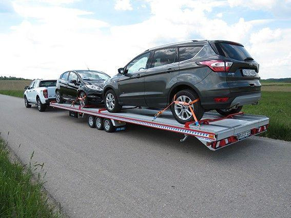 Fitzel Duo 35-21/83 Tridem INKL. ALU-BODEN - Remorque porte-voitures: photos 5 Fitzel Duo 35-21/83 Tridem INKL. ALU-BODEN - Remorque porte-voitures: photos 5