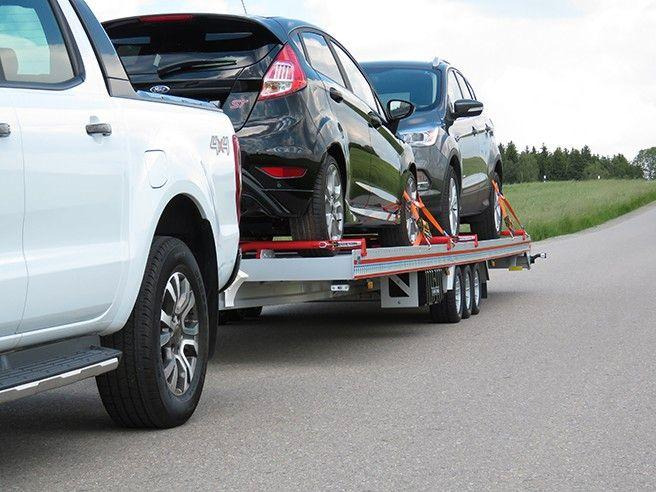 Fitzel Duo 35-21/83 Tridem INKL. ALU-BODEN - Remorque porte-voitures: photos 4 Fitzel Duo 35-21/83 Tridem INKL. ALU-BODEN - Remorque porte-voitures: photos 4