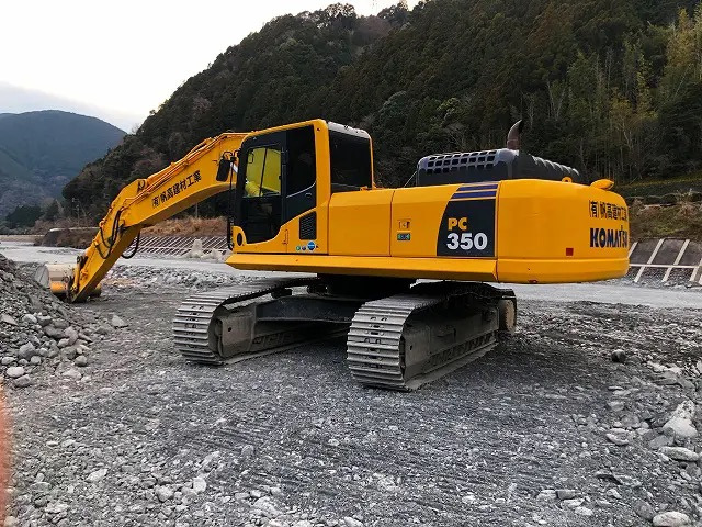 KOMATSU PC350-8 - Pelle sur chenille: photos 1 KOMATSU PC350-8 - Pelle sur chenille: photos 1