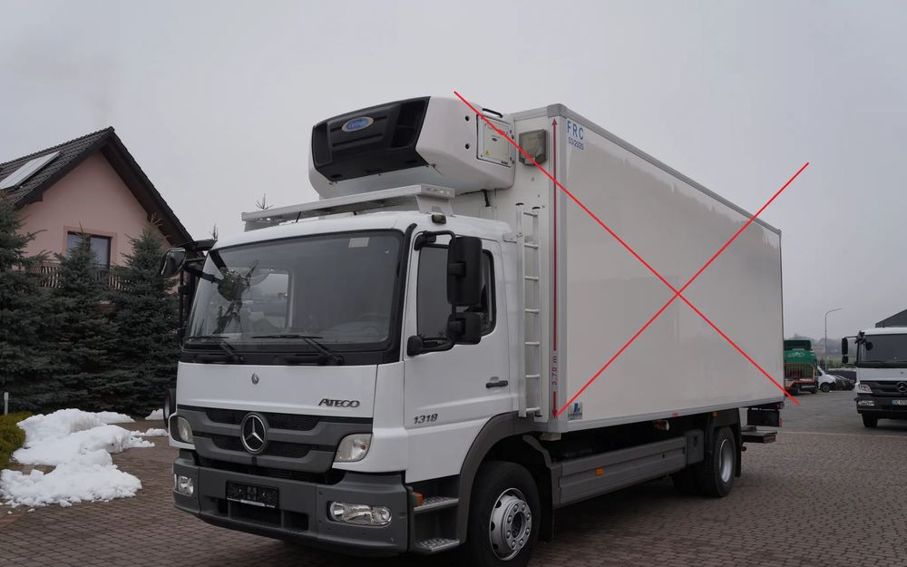 Mercedes-Benz ATEGO 1318 EURO 5 RAMA DO ZABUDOWY MANUAL 1322 - Châssis cabine: photos 1 Mercedes-Benz ATEGO 1318 EURO 5 RAMA DO ZABUDOWY MANUAL 1322 - Châssis cabine: photos 1