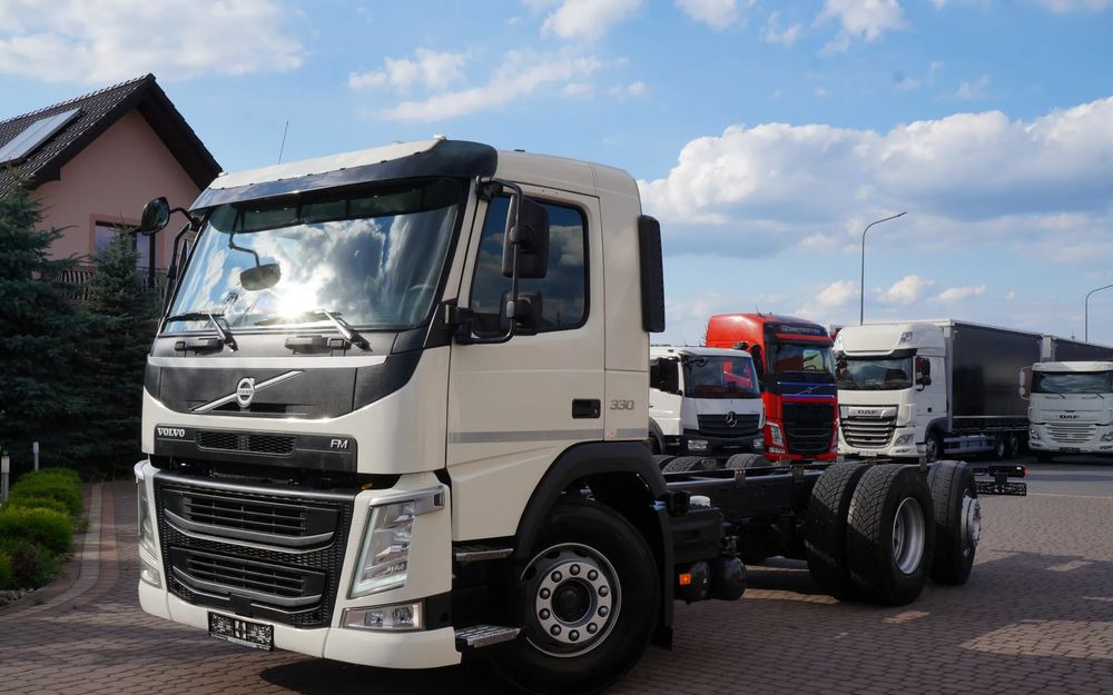 Volvo FM 6X2 EURO 6 RAMA DO ZABUDOWY 2019r OŚ SKRĘTNA PODNOSZONA SCANIA - Châssis cabine: photos 4 Volvo FM 6X2 EURO 6 RAMA DO ZABUDOWY 2019r OŚ SKRĘTNA PODNOSZONA SCANIA - Châssis cabine: photos 4