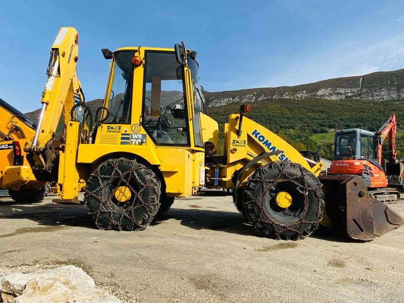 Tractopelle KOMATSU Tractopelle WB70 (NET DE TVA): photos 6