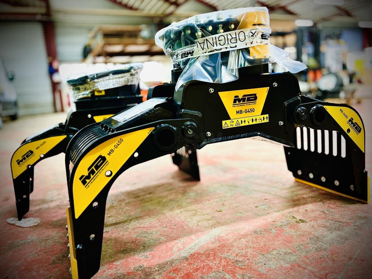 MB CRUSHER PINCES DE TRI MB G450 S4 - Grappin pour Engins de chantier: photos 1 MB CRUSHER PINCES DE TRI MB G450 S4 - Grappin pour Engins de chantier: photos 1