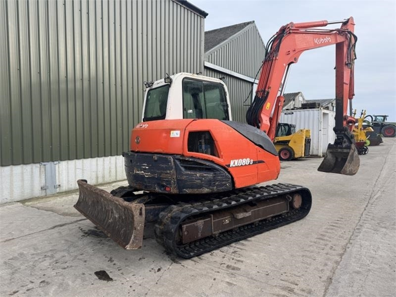 Kubota Kubota KX080-3 Digger - Pelle sur chenille: photos 4 Kubota Kubota KX080-3 Digger - Pelle sur chenille: photos 4
