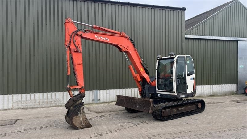 Kubota Kubota KX080-3 Digger - Pelle sur chenille: photos 1 Kubota Kubota KX080-3 Digger - Pelle sur chenille: photos 1