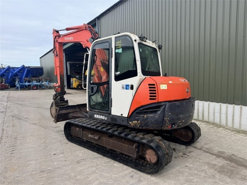 Kubota Kubota KX080-3 Digger - Pelle sur chenille: photos 2 Kubota Kubota KX080-3 Digger - Pelle sur chenille: photos 2