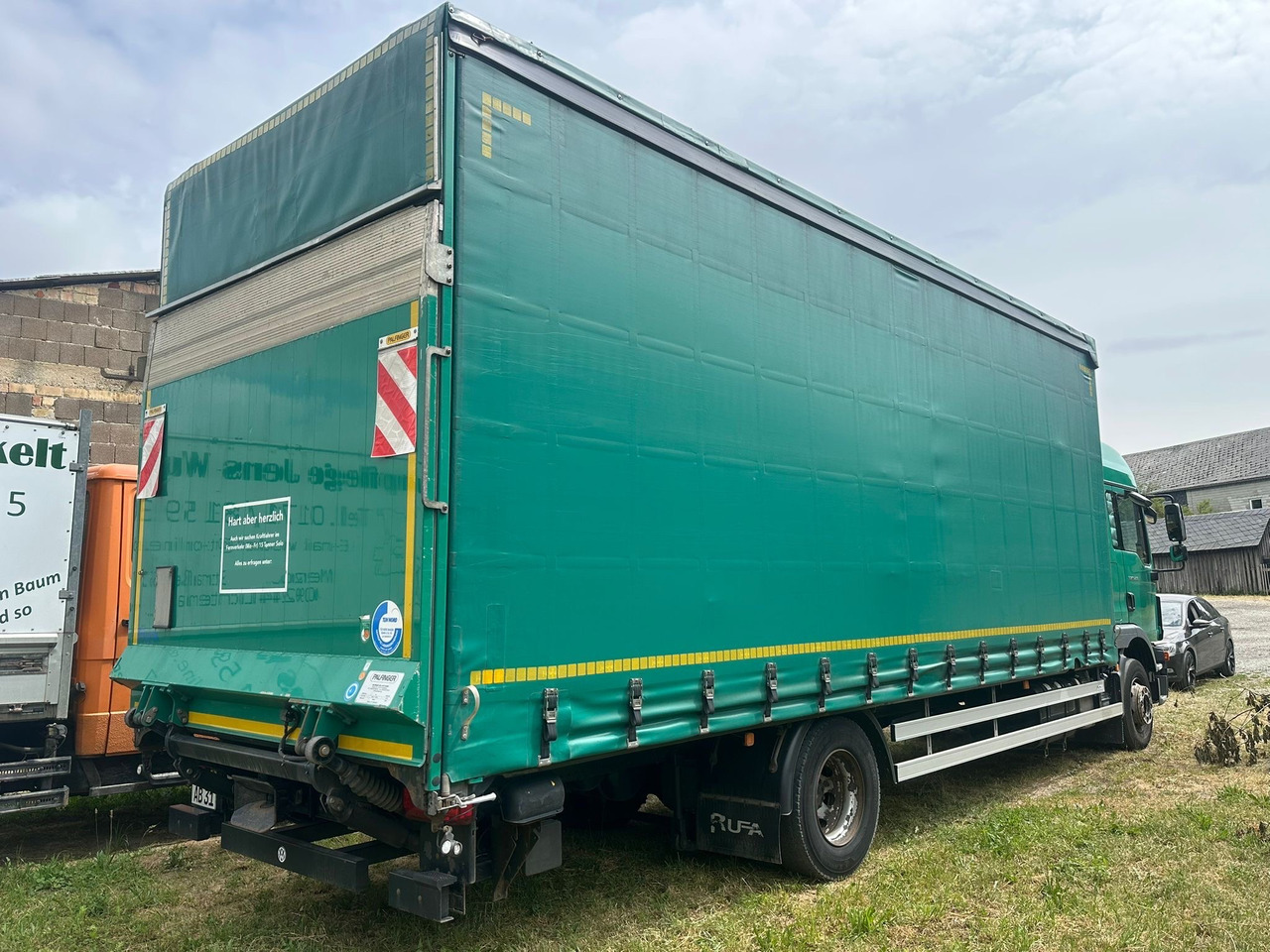 MAN TGM 12.250 / 15.250 / FIRANKA / WINDA / AUTOMAT / 18 PALET / SYPIALKA / 2017 ROK - Camion à rideaux coulissants: photos 3 MAN TGM 12.250 / 15.250 / FIRANKA / WINDA / AUTOMAT / 18 PALET / SYPIALKA / 2017 ROK - Camion à rideaux coulissants: photos 3