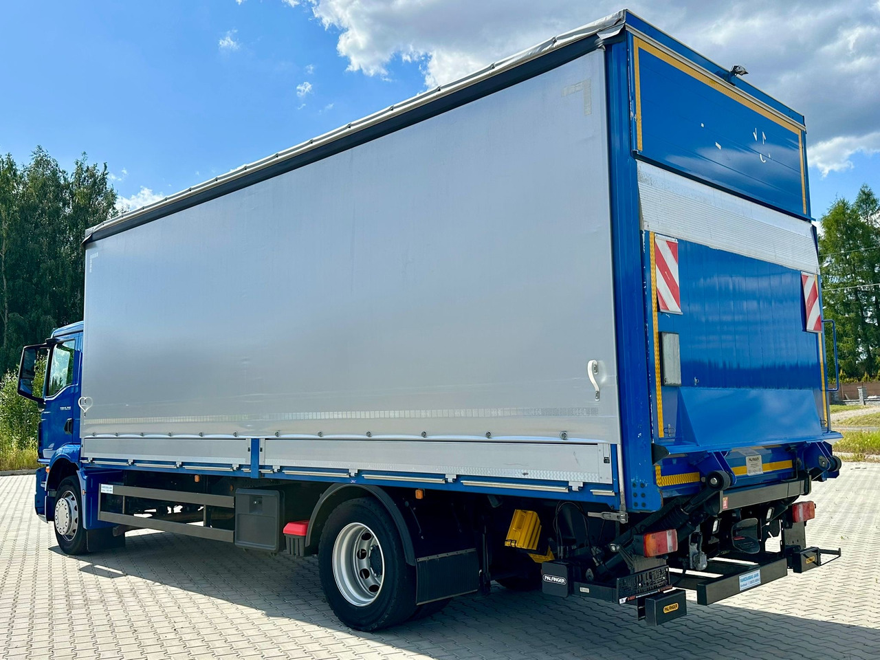 MAN TGM 15.290 / FIRANKA / WINDA / AUTOMAT / 2021 ROK / 18 EUROPALET / 15 T DMC - Camion à rideaux coulissants: photos 3 MAN TGM 15.290 / FIRANKA / WINDA / AUTOMAT / 2021 ROK / 18 EUROPALET / 15 T DMC - Camion à rideaux coulissants: photos 3