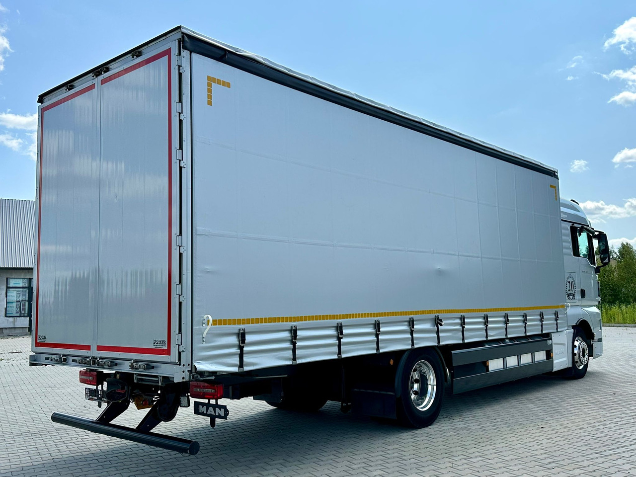 MAN TGX 18.460 / FIRANKA / 20 EUROPALET / ALUSY / SKÓRY / 260 TYS KM / 2019 ROK / Z NIEMIEC - Camion à rideaux coulissants: photos 3 MAN TGX 18.460 / FIRANKA / 20 EUROPALET / ALUSY / SKÓRY / 260 TYS KM / 2019 ROK / Z NIEMIEC - Camion à rideaux coulissants: photos 3