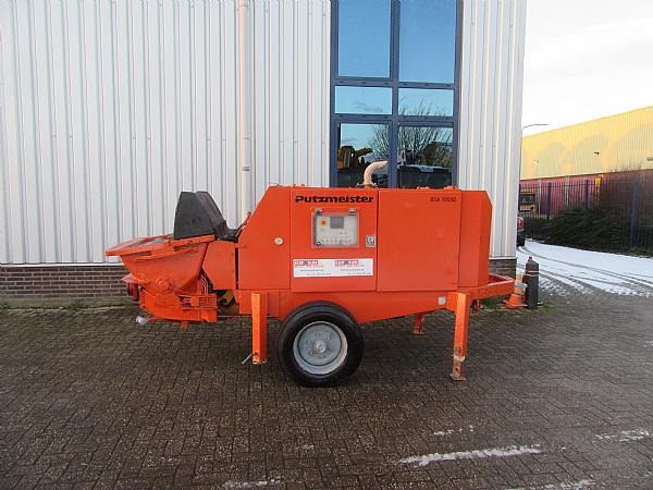 2014 PUTZMEISTER BSA1005 DC trailer mounted. - Pompe à béton stationnaire: photos 1 2014 PUTZMEISTER BSA1005 DC trailer mounted. - Pompe à béton stationnaire: photos 1