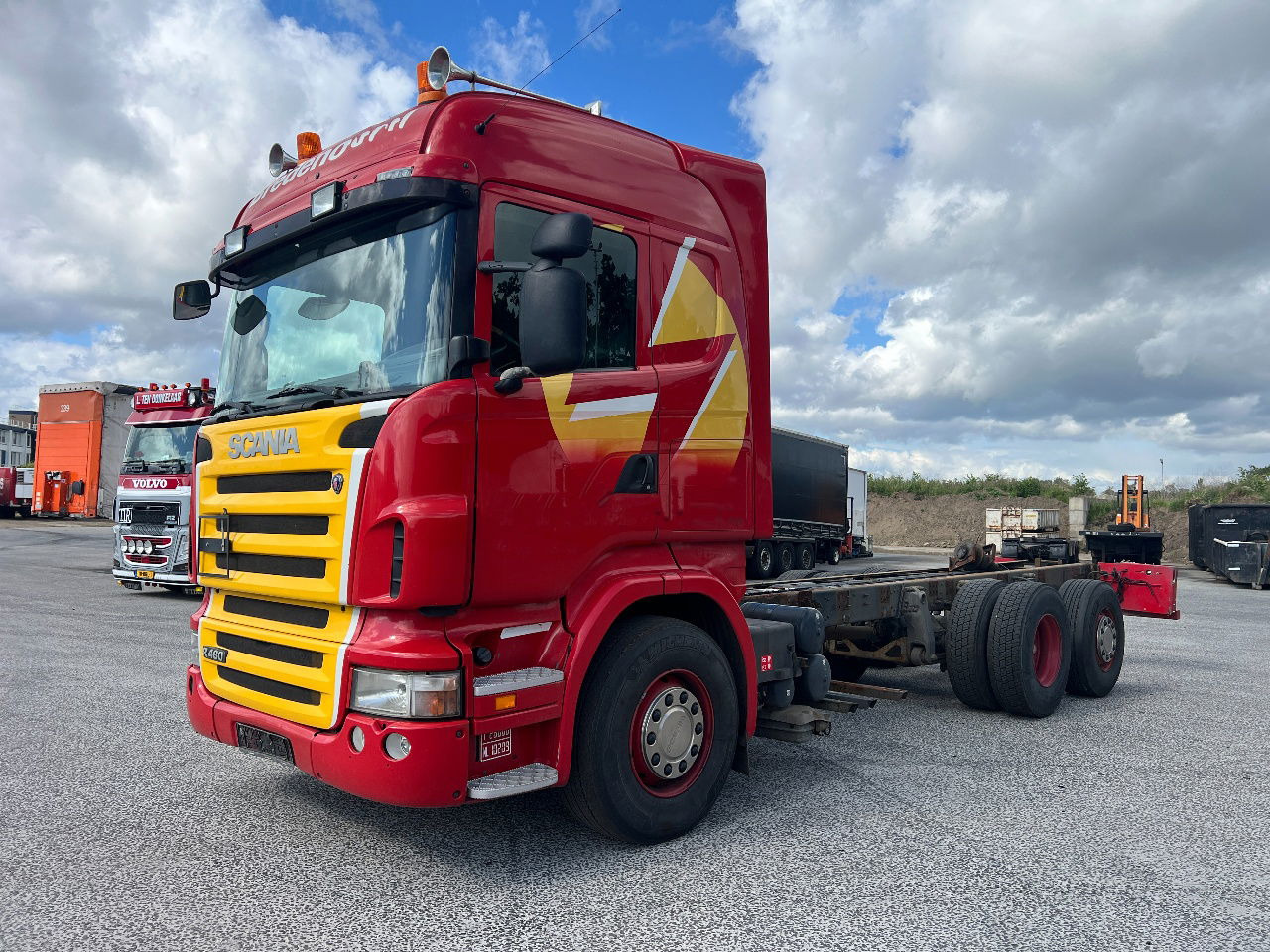 Scania R480 Highline 6x2, Retarder, Euro 5 - Châssis cabine: photos 1 Scania R480 Highline 6x2, Retarder, Euro 5 - Châssis cabine: photos 1