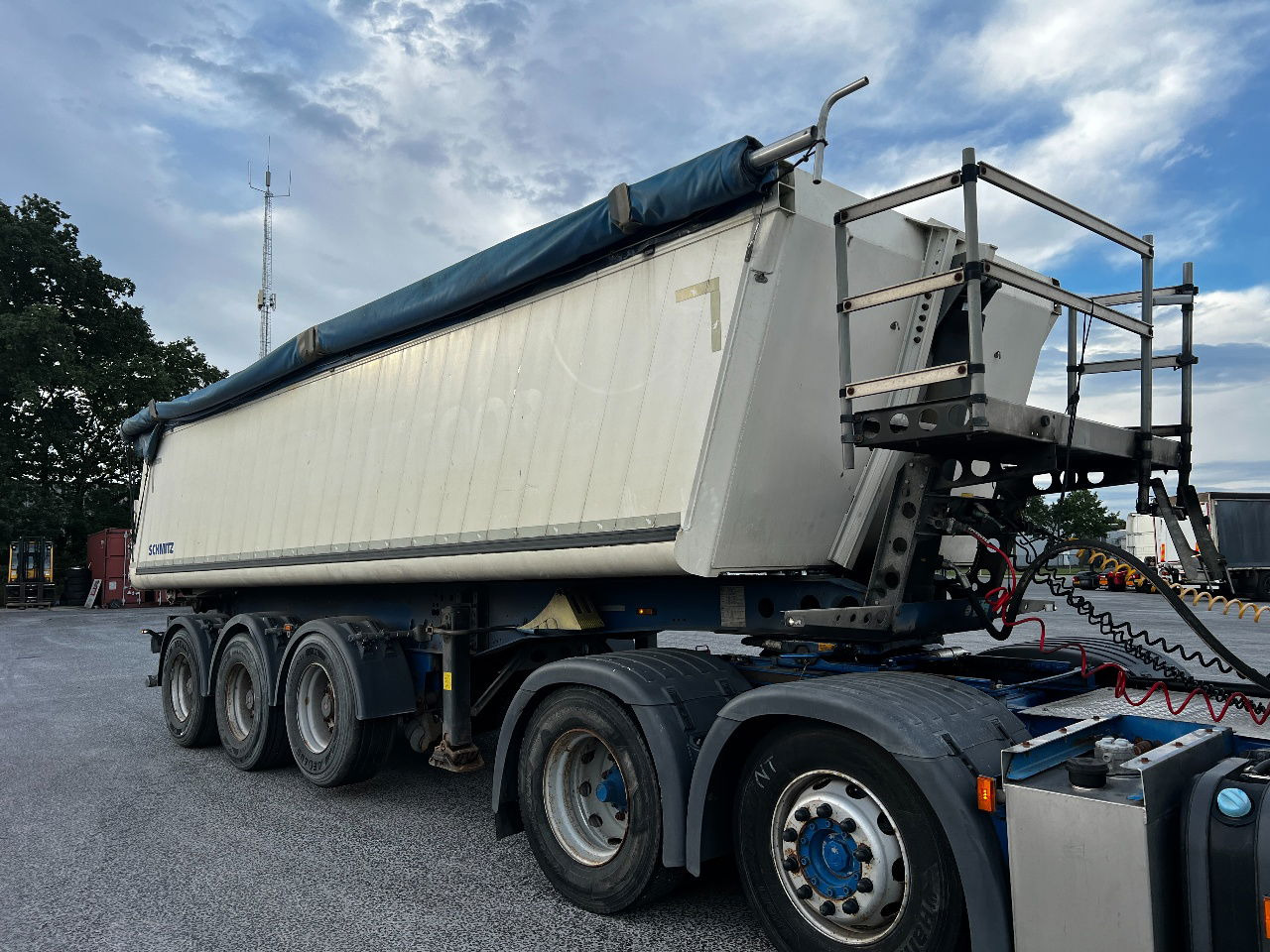 Schmitz Cargobull Gotha 27m3, SAF, ALU - Semi-remorque benne: photos 3 Schmitz Cargobull Gotha 27m3, SAF, ALU - Semi-remorque benne: photos 3