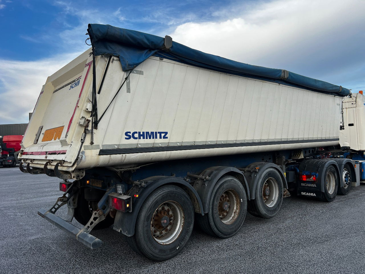 Schmitz Cargobull Gotha 27m3, SAF, ALU - Semi-remorque benne: photos 4 Schmitz Cargobull Gotha 27m3, SAF, ALU - Semi-remorque benne: photos 4