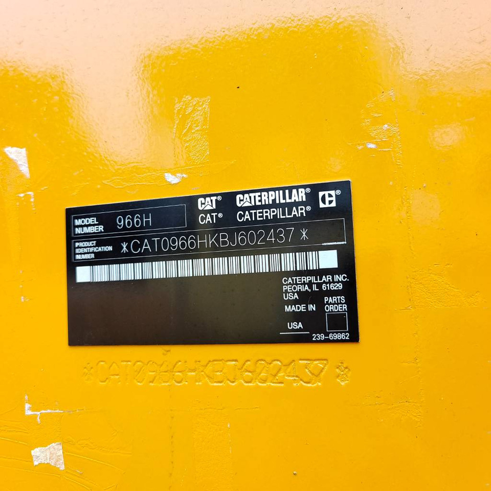 CAT 966 H - Chargeuse sur pneus: photos 3 CAT 966 H - Chargeuse sur pneus: photos 3