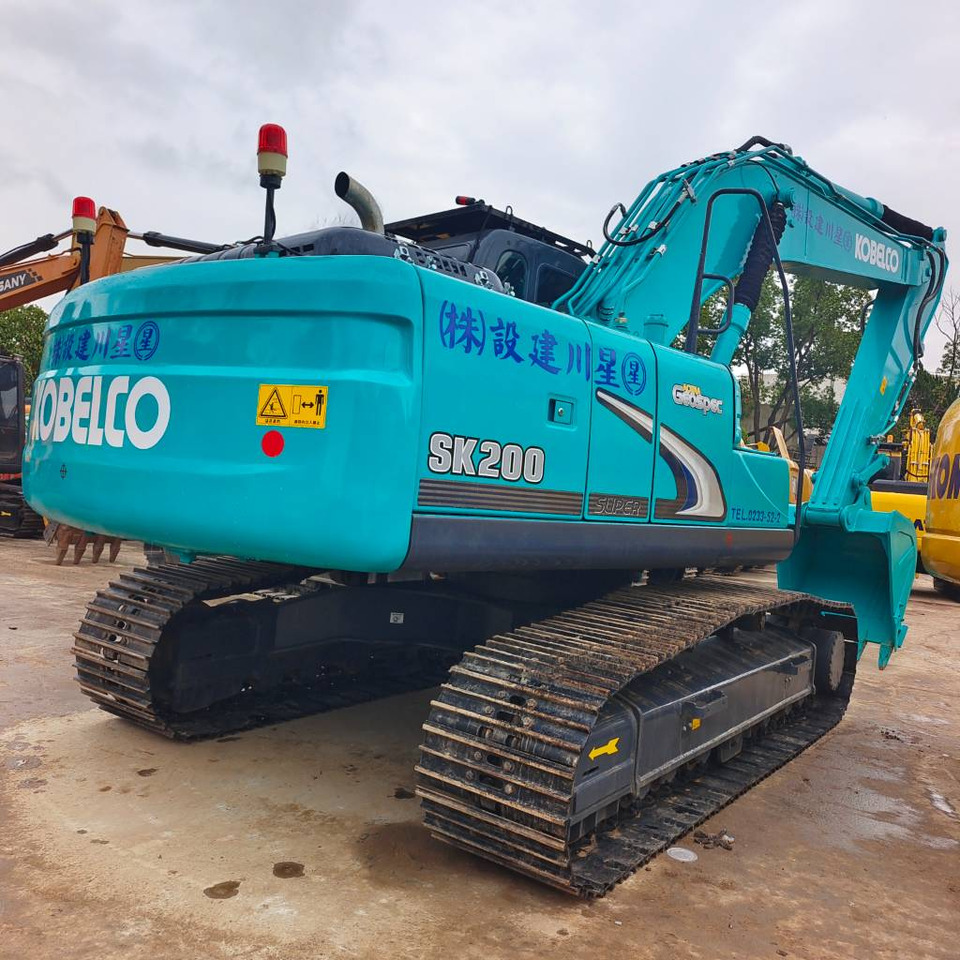 Kobelco SK 200 - Pelle sur chenille: photos 1 Kobelco SK 200 - Pelle sur chenille: photos 1